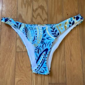 This bikini bottom is super cute!It has never been worn!